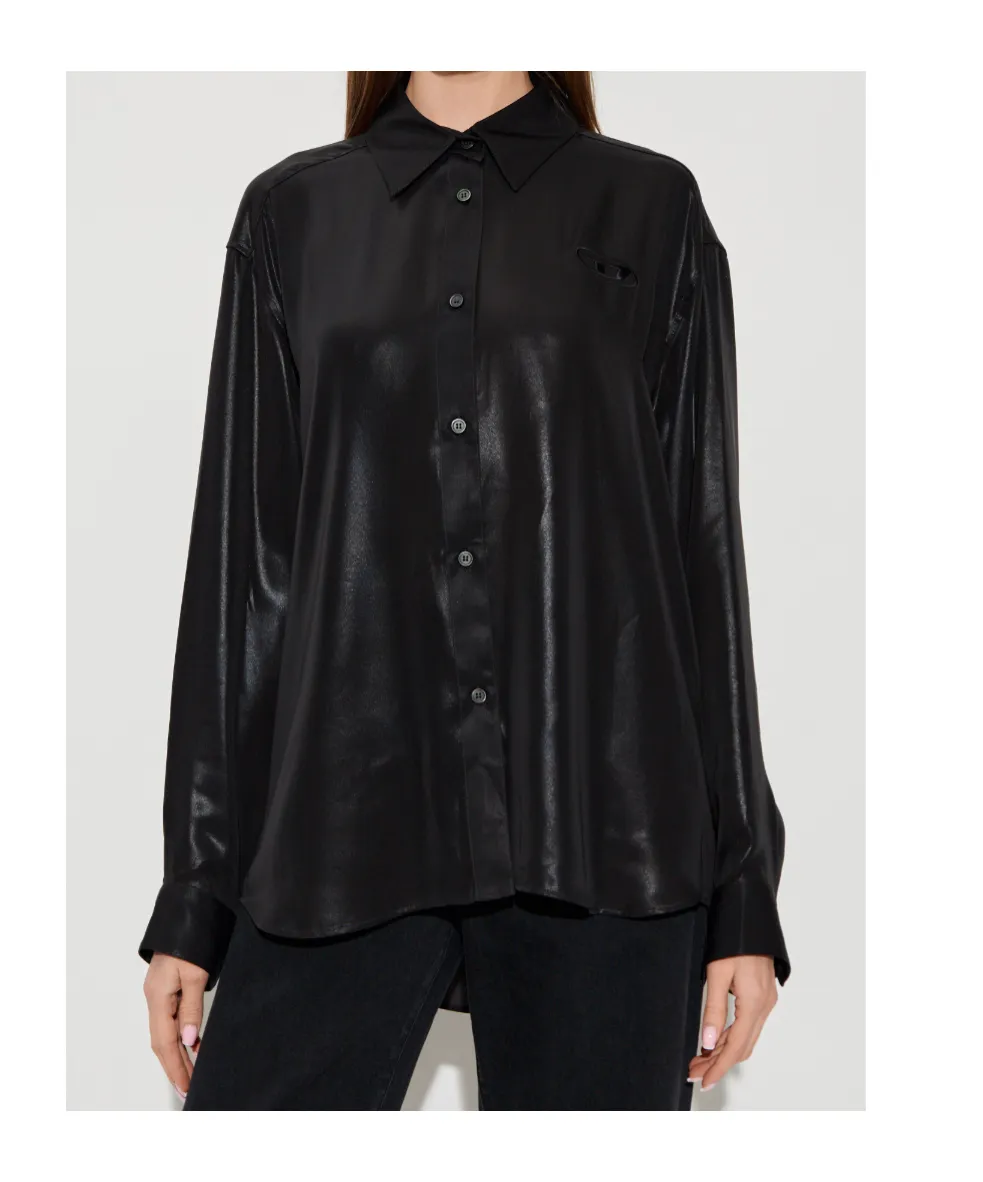 C-Simplier Buttoned Logo Shirt