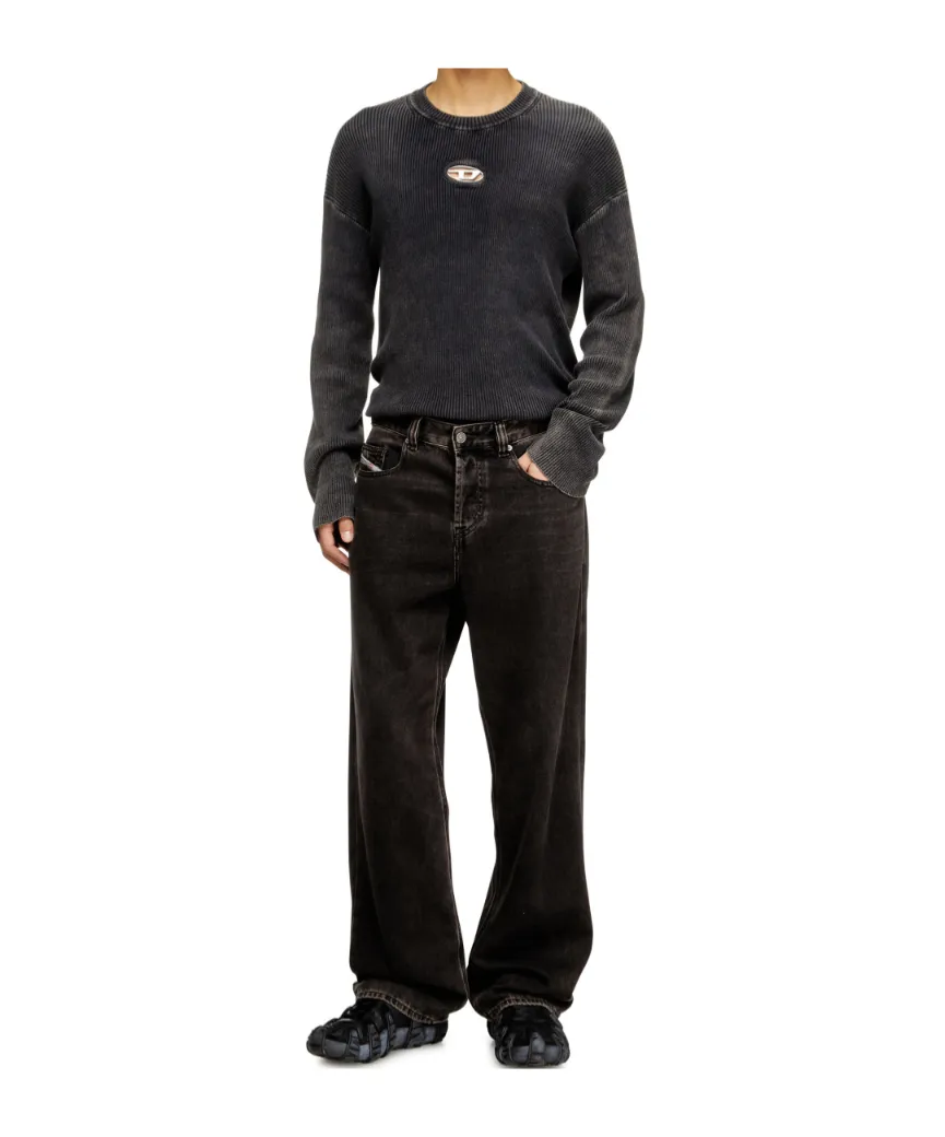 K-Darren-D Oval D Logo Knitted Jumper