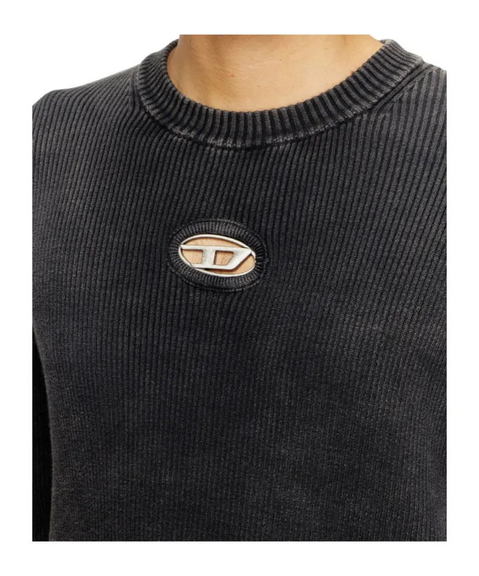 K-Darren-D Oval D Logo Knitted Jumper