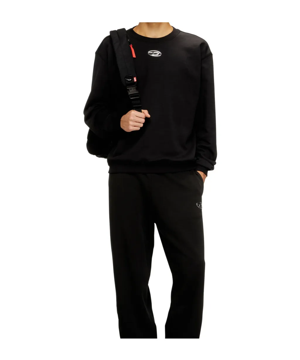 Logo Plaque Sweatshirt