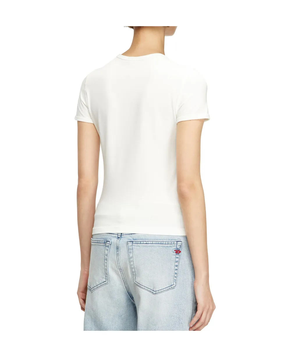 T-Uncutieslong-Od Metallic Oval D T-Shirt