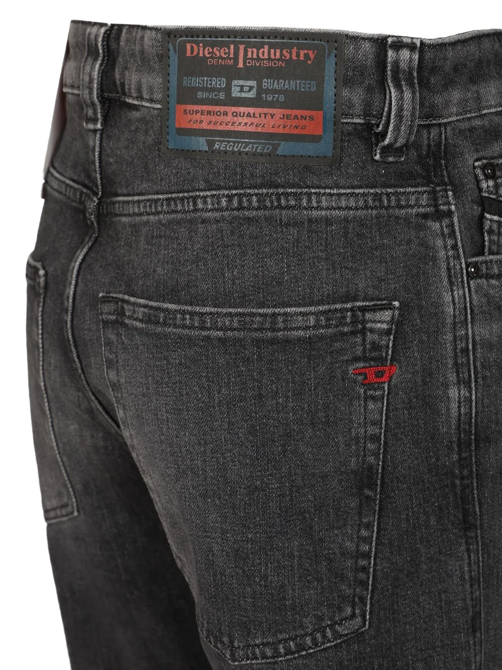 Logo-Patch Jeans
