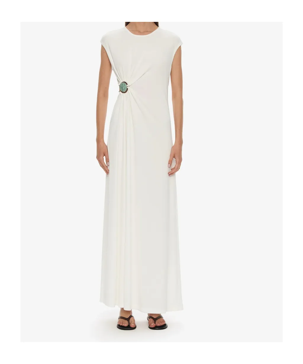 Mineral Stone Ruched Dress