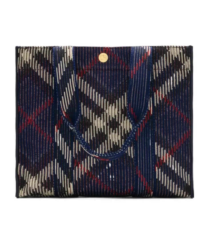 Check Pattern Tote Bag
