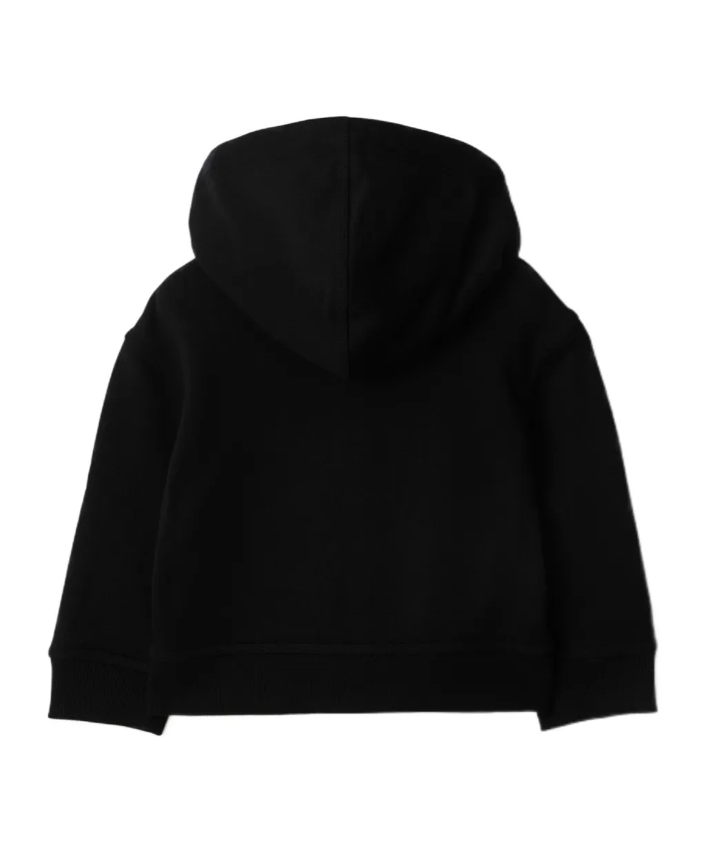 Logo Patch Zip-Up Hoodie