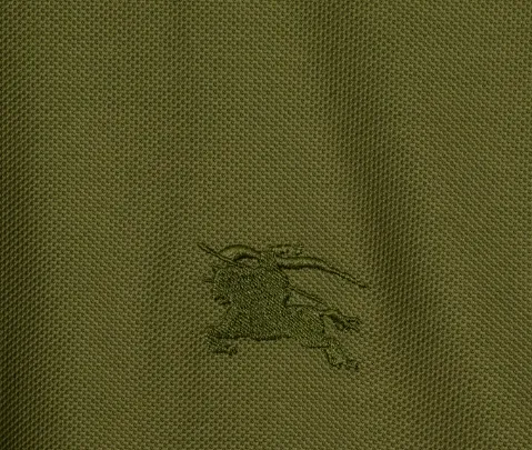 Long-Sleeve Cotton Polo Shirt