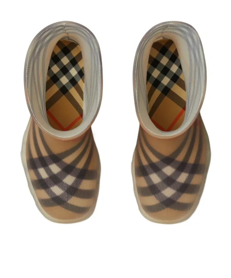 Marsh Checked Slip-On Ankle Boots