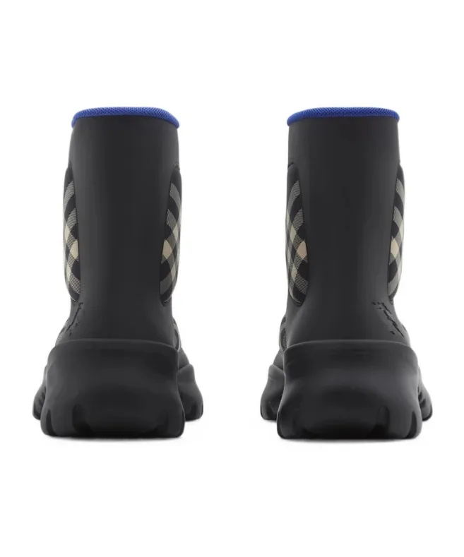 Boulder Checked Ankle Boots
