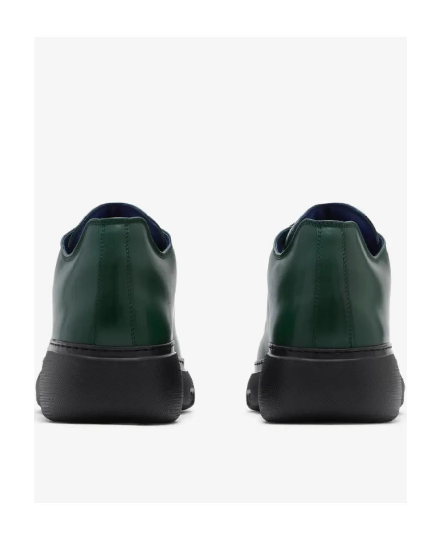 Round-Toe Lace-Up Sneakers