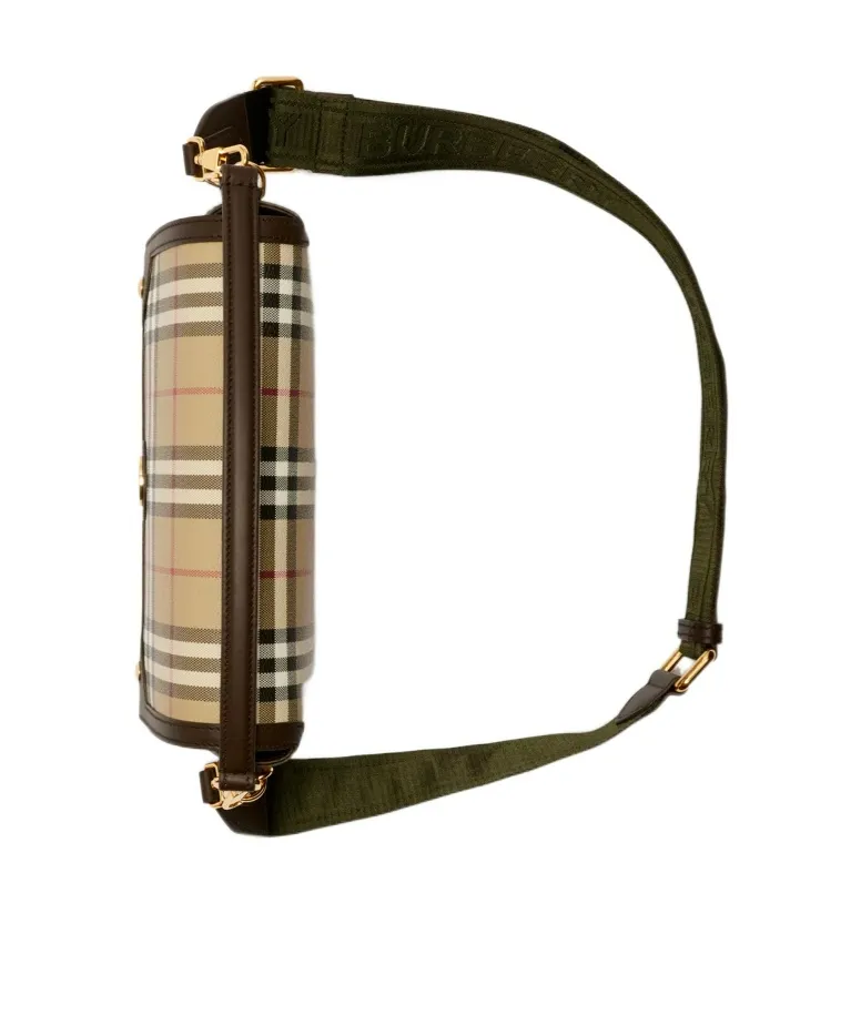 Note Checked Tote Bag