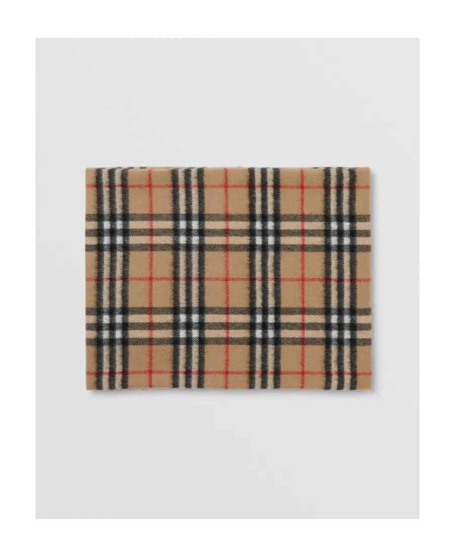 Checked Button-Up Scarves