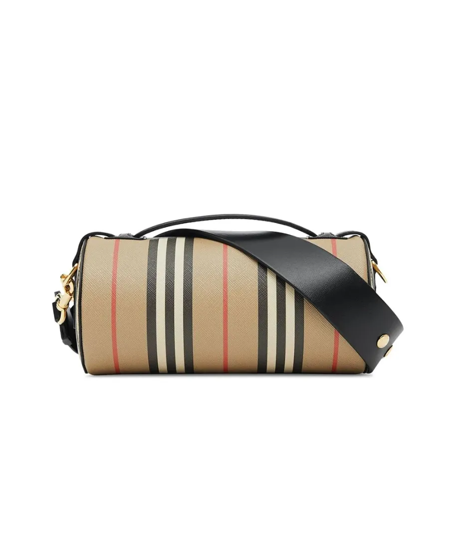 The Vintage Check Barrel Bag