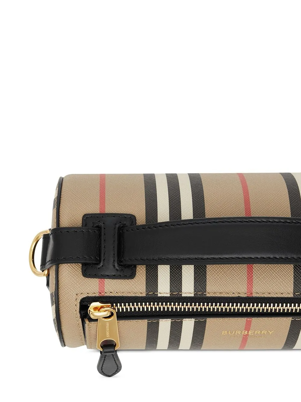 The Vintage Check Barrel Bag