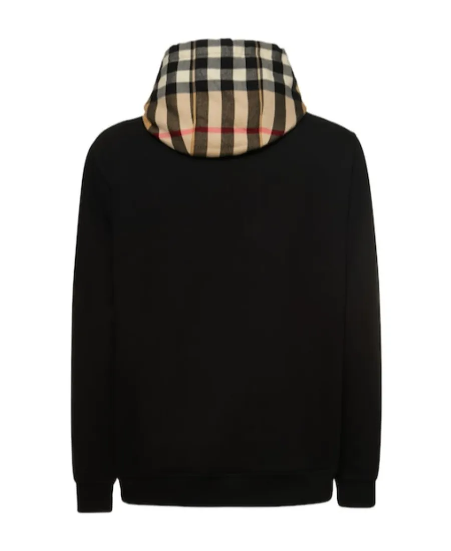 Check-Detail Hoodie