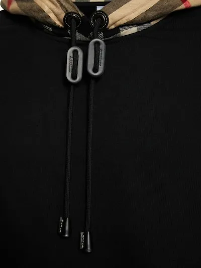 Check-Detail Hoodie