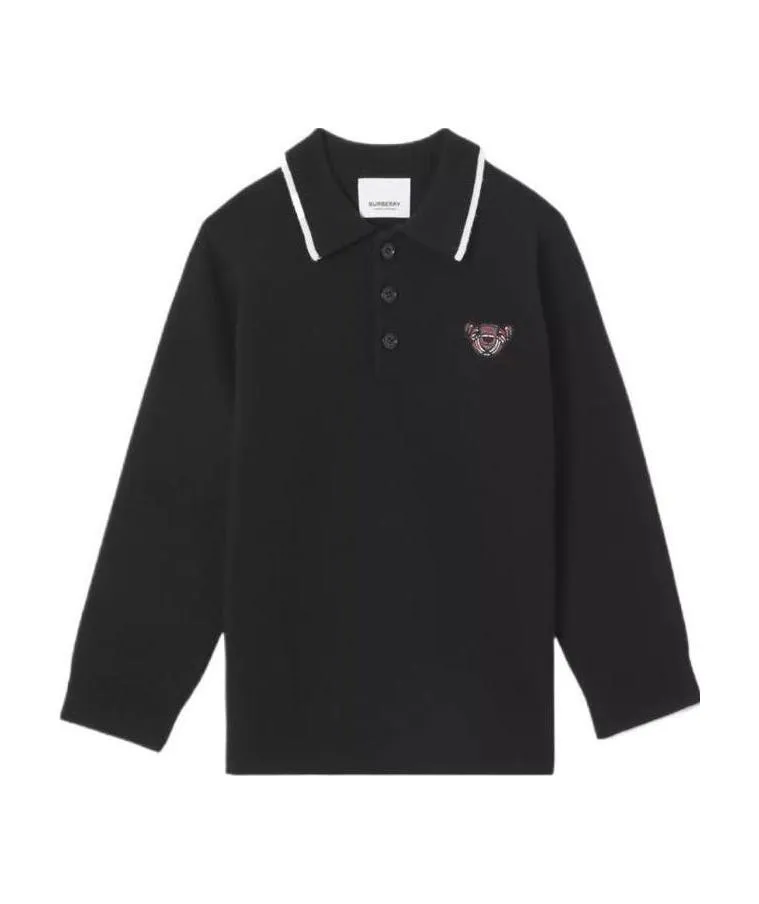 Thomas Bear Knitted Polo Shirt