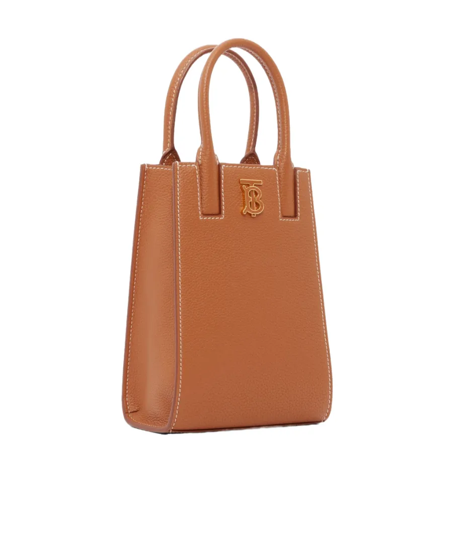 Logo Top Handle Bag