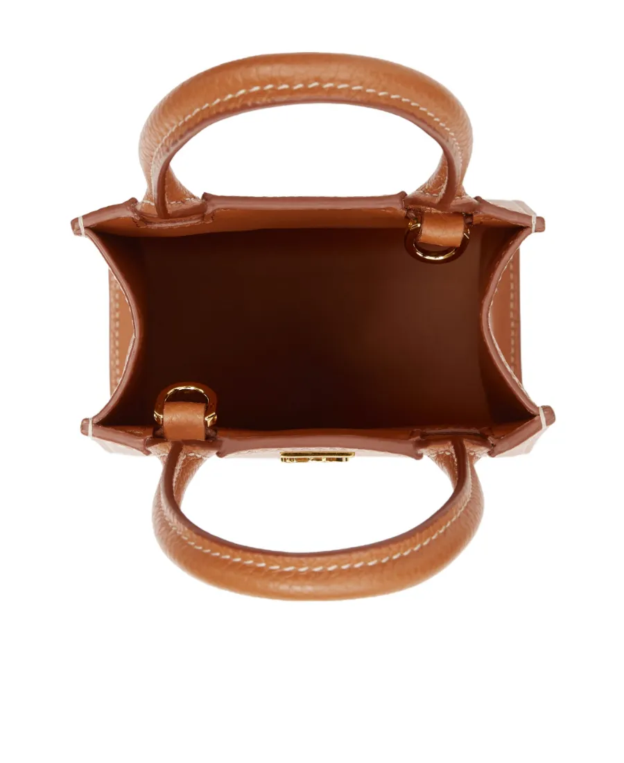 Logo Top Handle Bag
