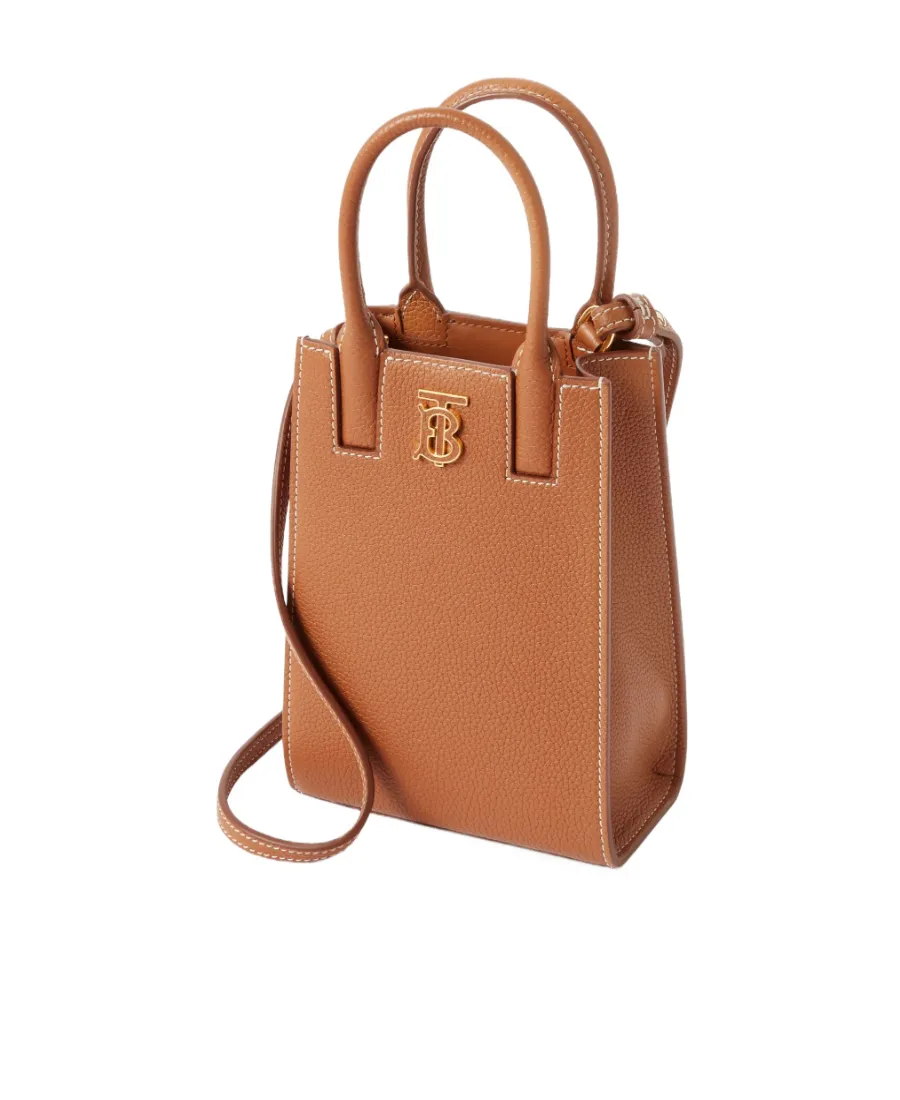 Logo Top Handle Bag