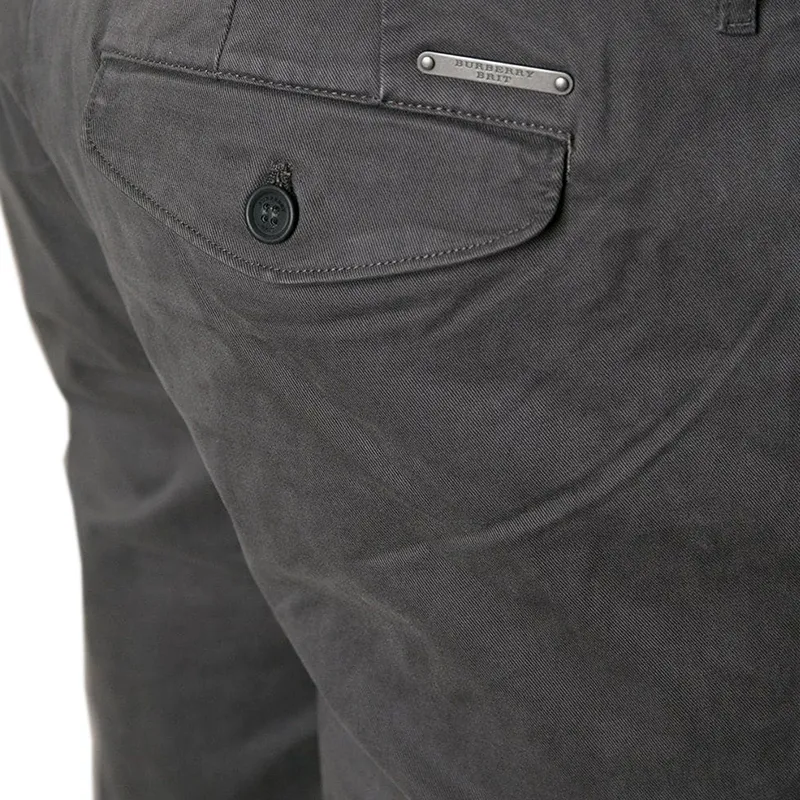 Belt-Loop Casual Pants