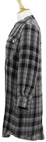 Plaid Long-Sleeved Shirt