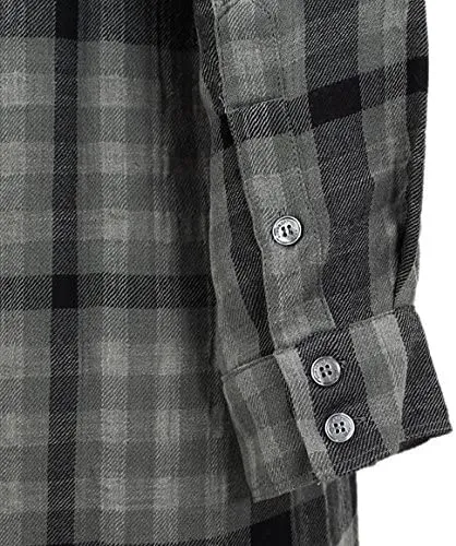 Plaid Long-Sleeved Shirt