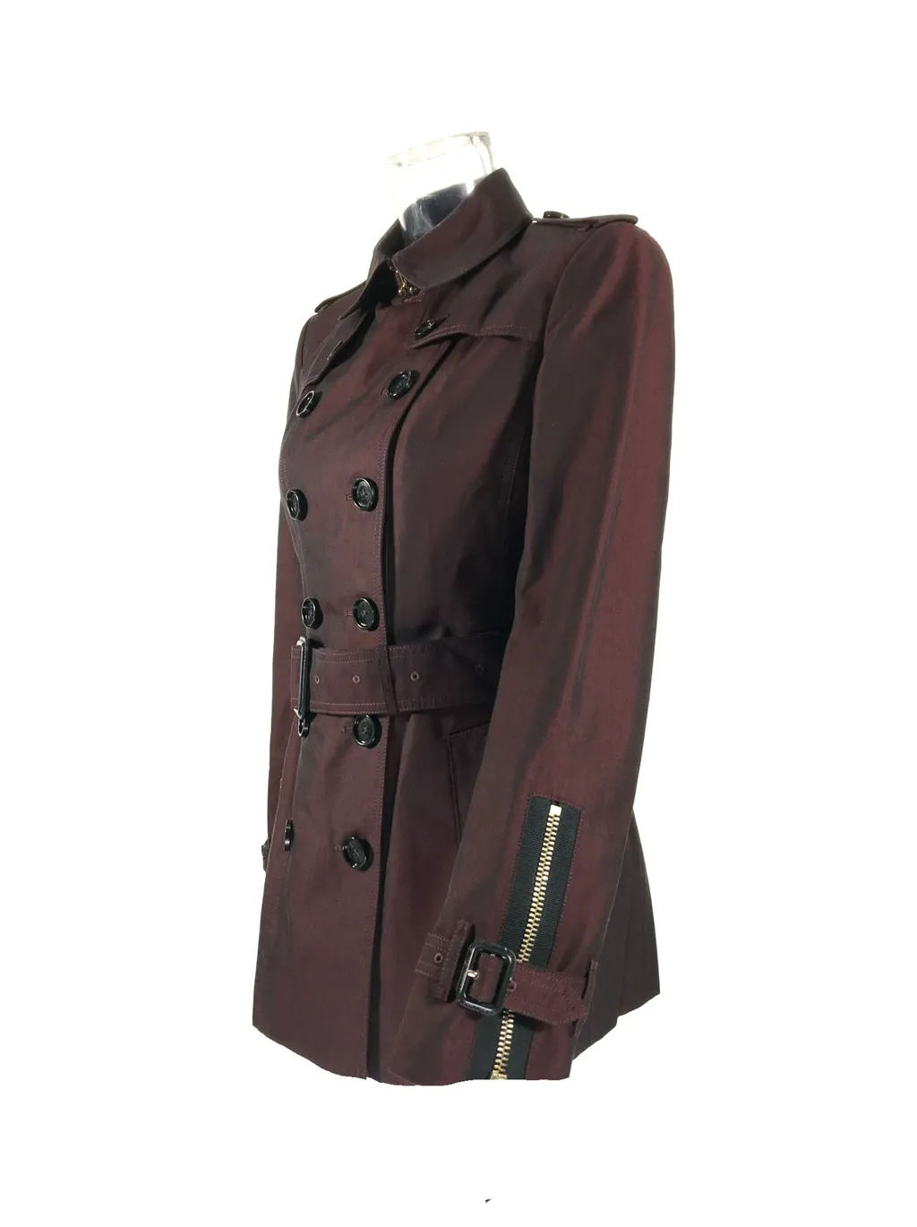 Double-Breasted Trench Coat
