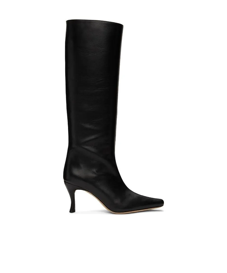Pointed Knee-Length Boots