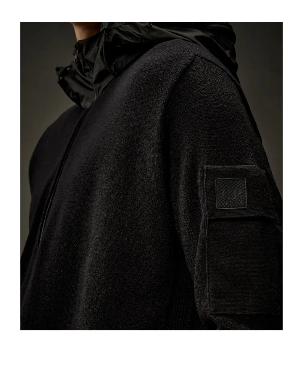 Half-Zip Hooded Jumper