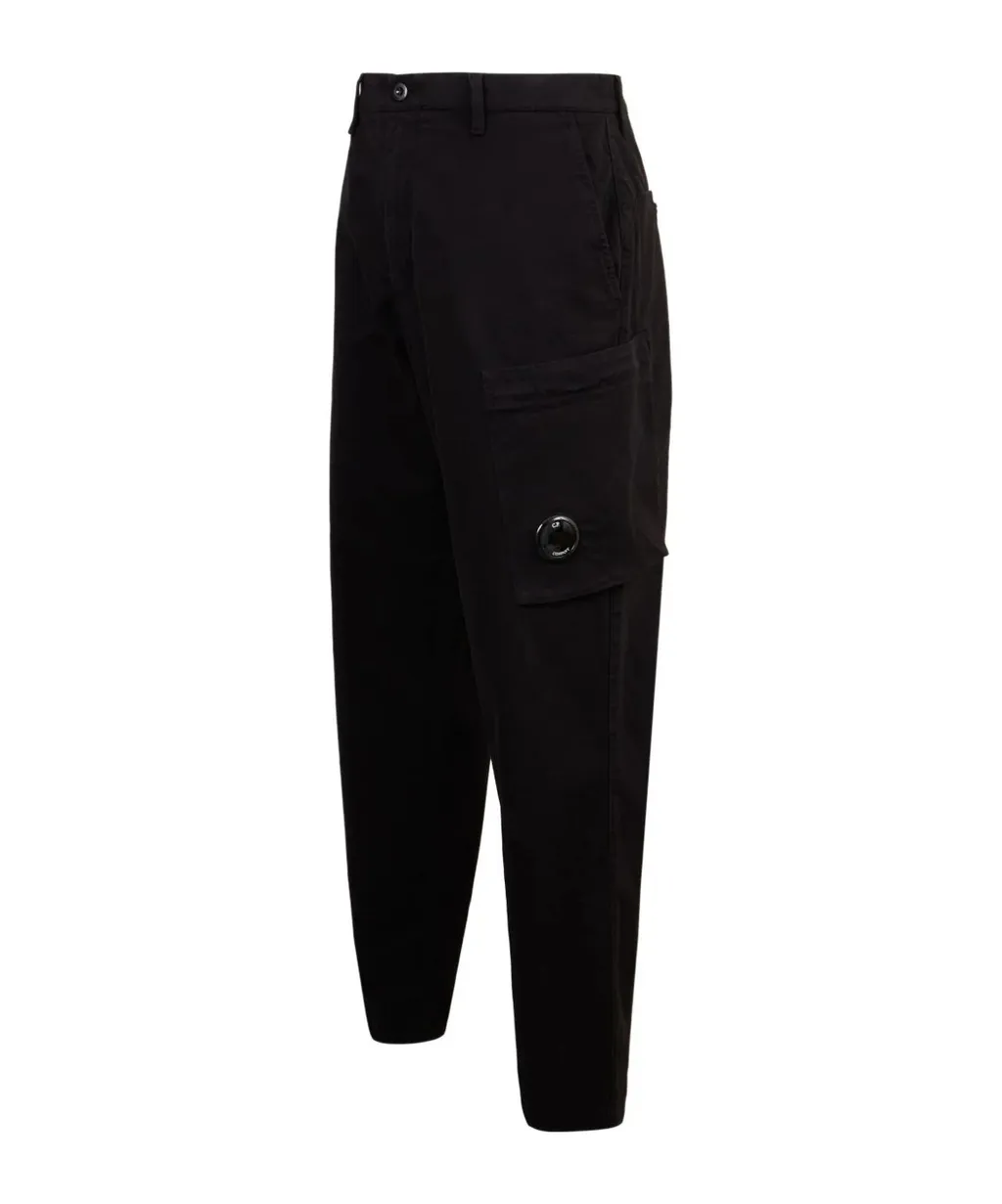 Pocket-Detail Straight-Leg Trousers