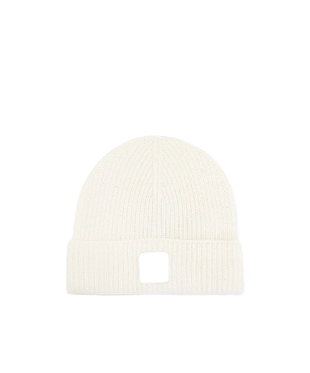 Logo Patch Knitted Beanie