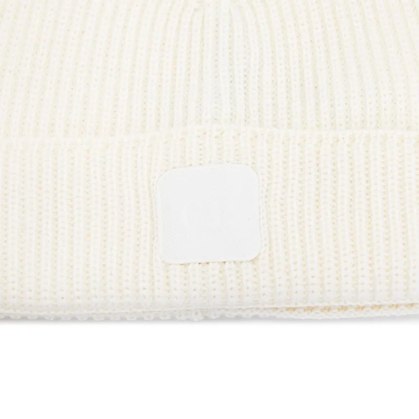 Logo Patch Knitted Beanie