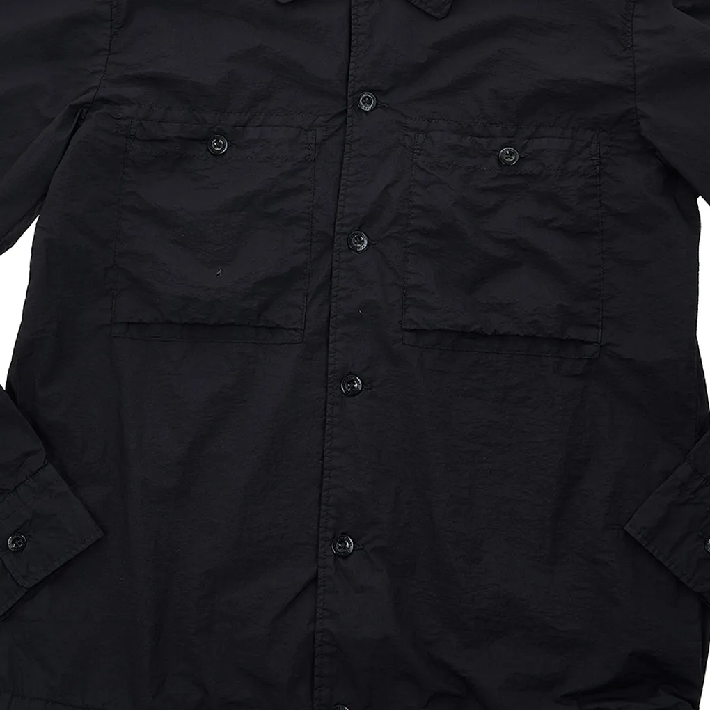 Taylon Lens-Detail Overshirt Jacket