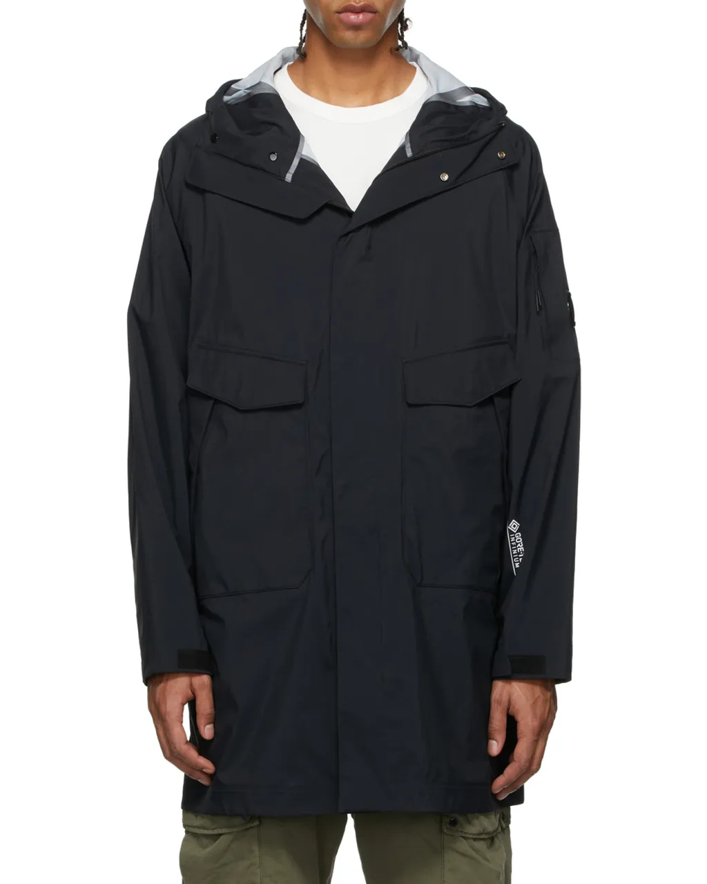 Pocket Detailed Hooded Parka