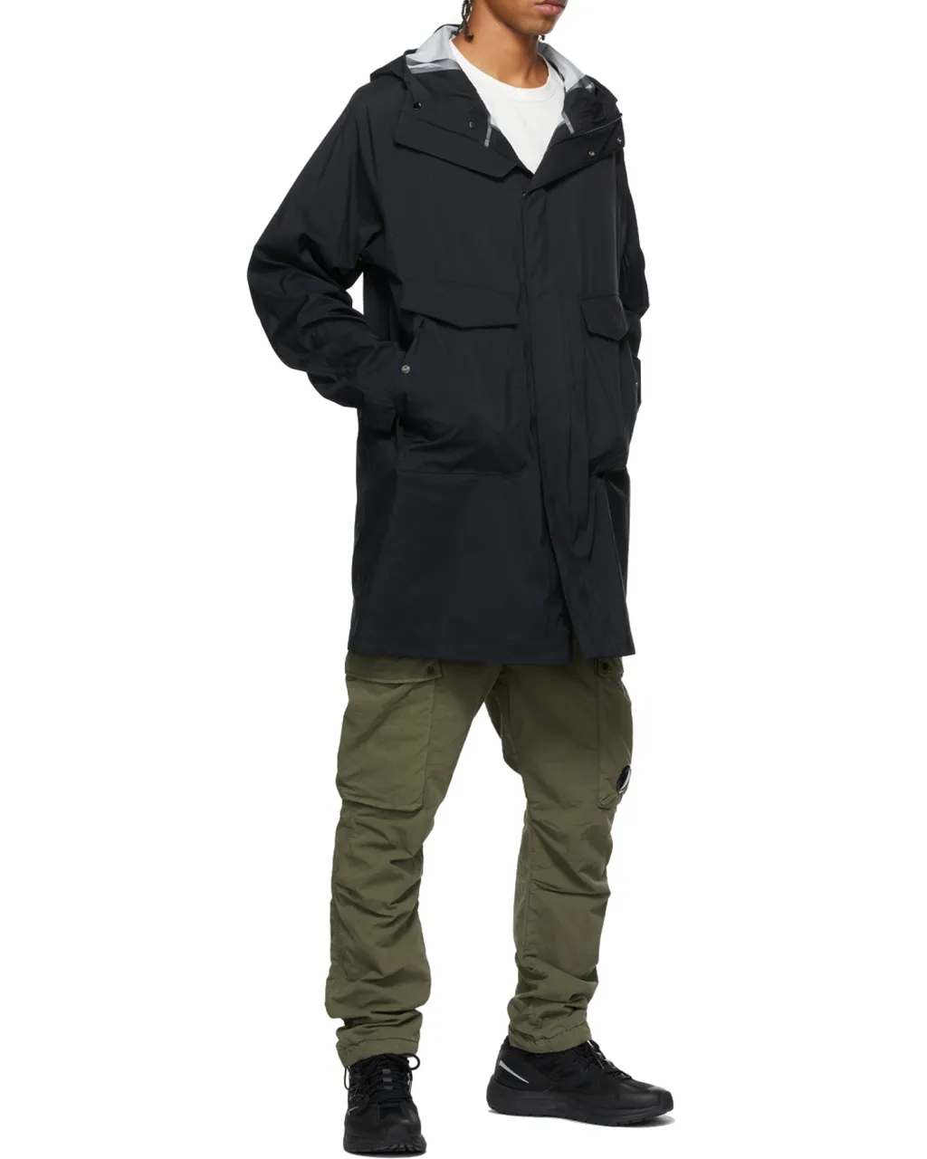 Pocket Detailed Hooded Parka