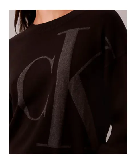 Smooth Cotton Monogram Jacquard Top