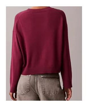 Smooth Cotton Monogram Jacquard Top