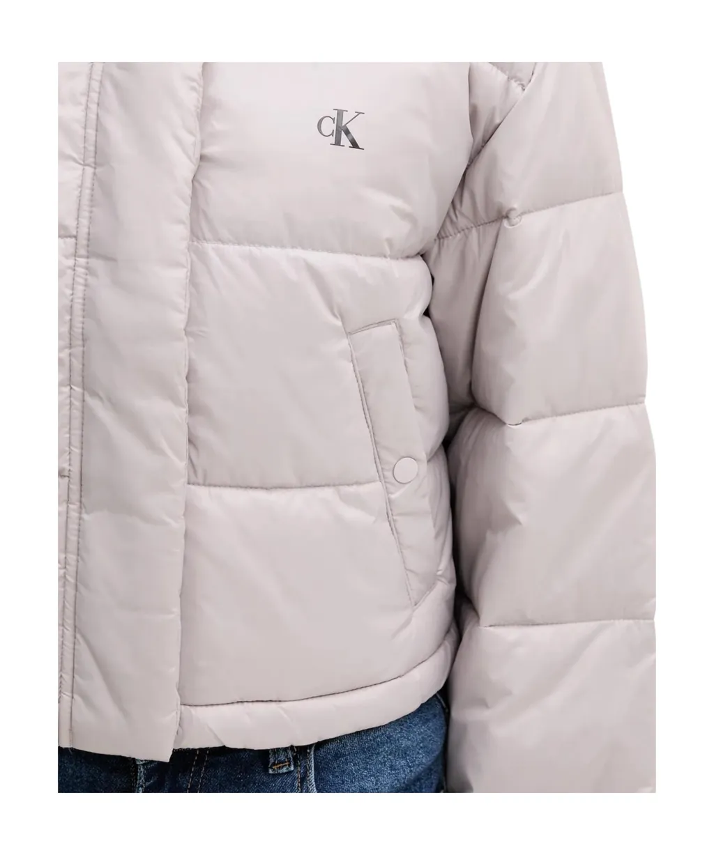 Shine Crop Puffer Coat