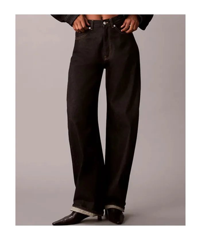 High Rise Barrel Jeans