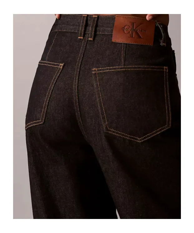 High Rise Barrel Jeans