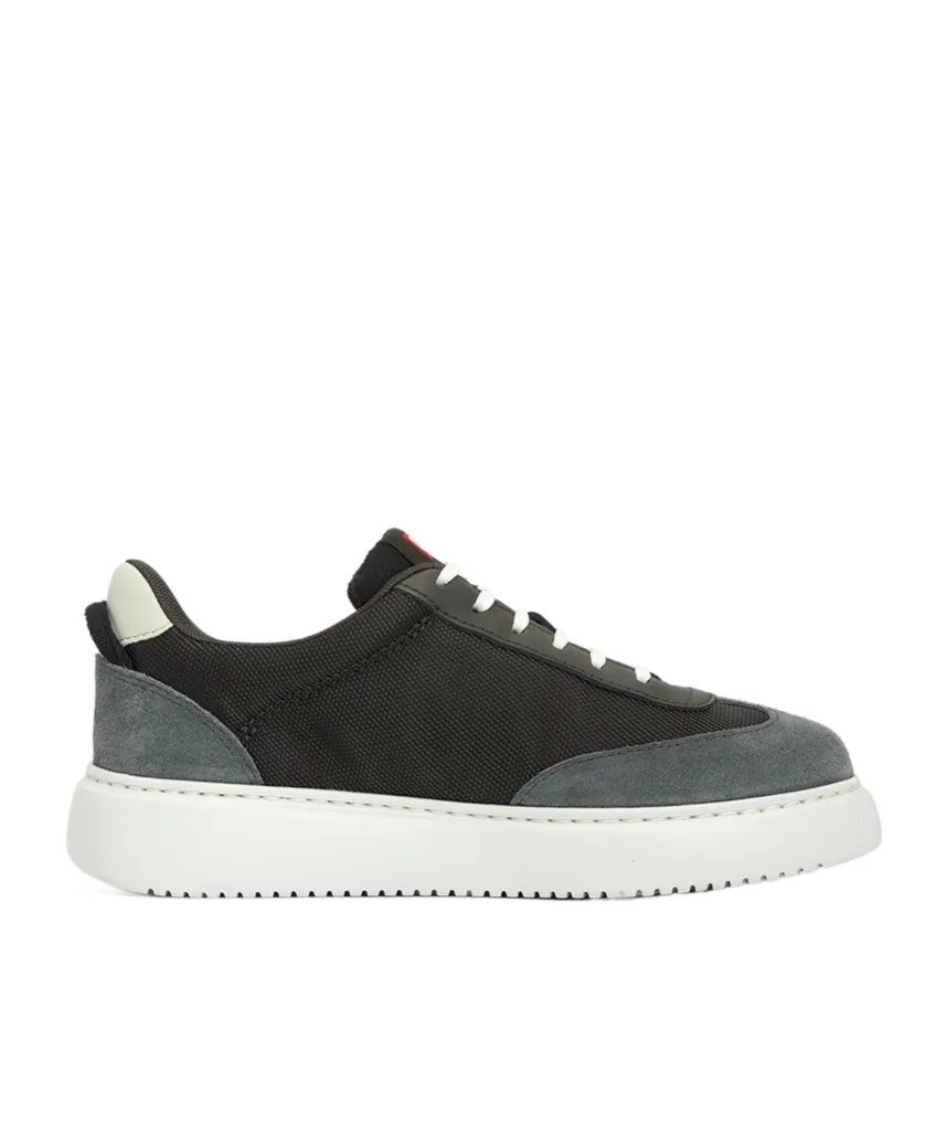 Multicolor Textile And Nubuck Sneakers