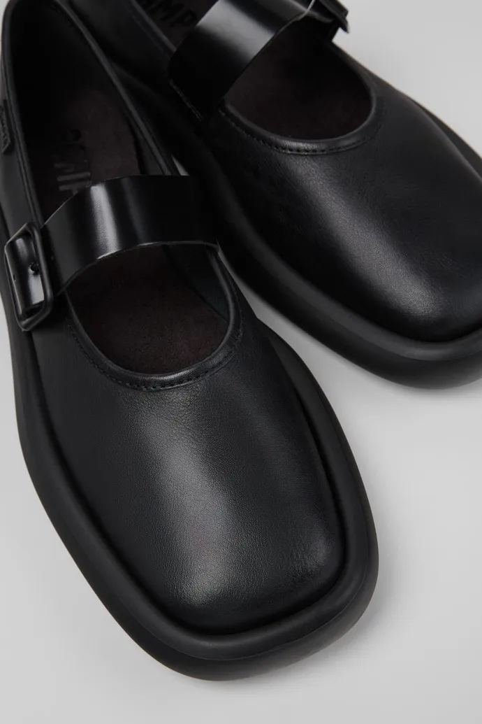 Leather Ballerina Shoes