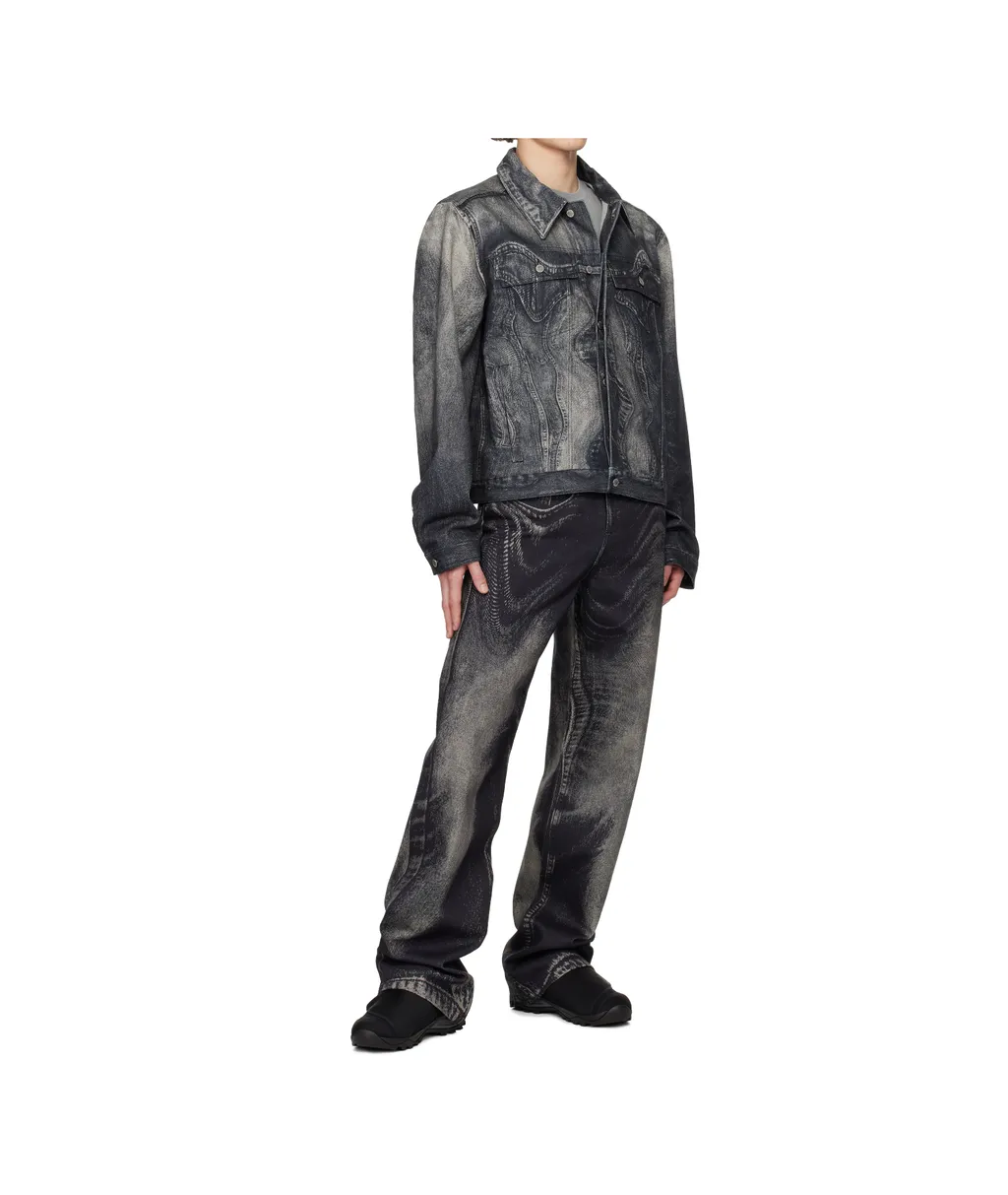 Abstract-Pattern Jeans