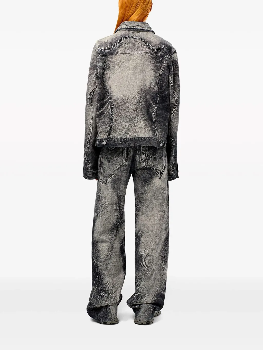 Abstract-Pattern Jeans