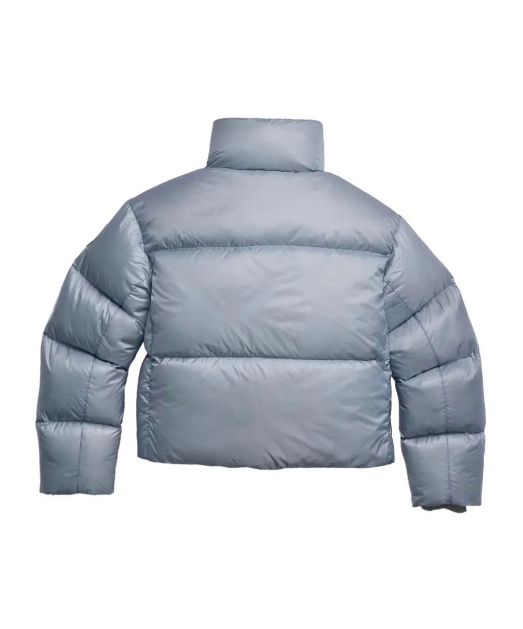 Cypress Cropped Puffer White Label