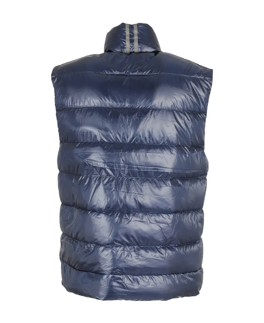 Zippered Sleeveless Down Vest