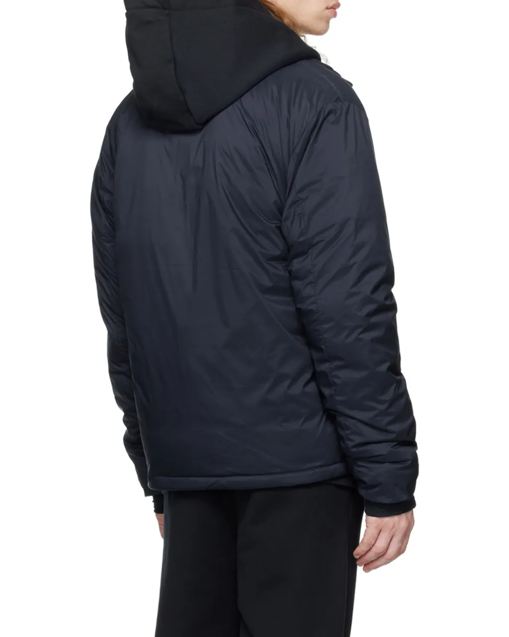 Down-Feather Logo-Patch Jacket