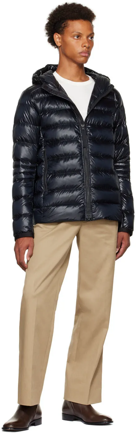 Logo-Patch Hooded Puffer Jacket