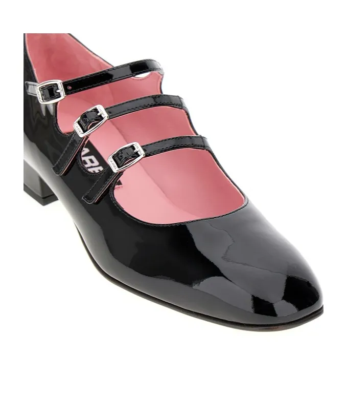 Square Toe Low-Heeled Shoes