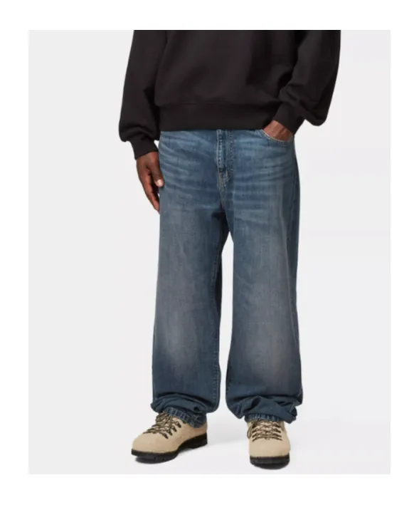 Aaron Logo Patch Jeans